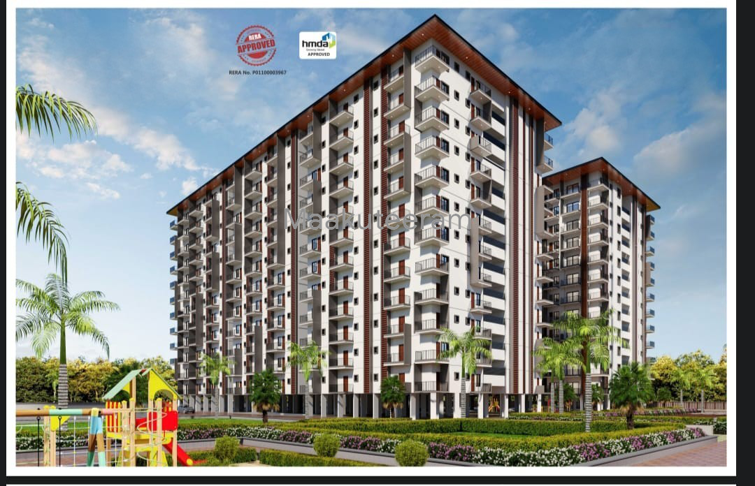 2BHK & 3BHK  Apartments Flat For Sale in Chandhanagr Hyderabad.