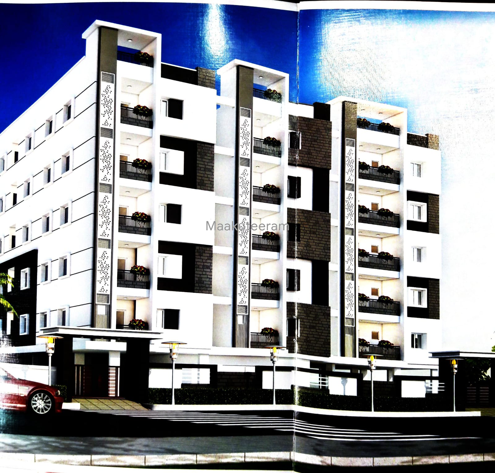 2BHK & 3BHK Luxury  Apartments Flat For Sale In Pragathi Nagar Kaman & VNR Vignan Jyothi College Hyderabad.